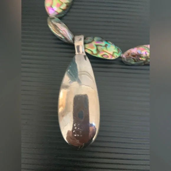 Simon Sebbag Iridescent Abalone Necklace - Picture 3 of 5